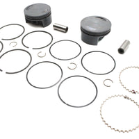 11-3982 - 130 inch Ultima 4.400 inch Bore Piston Set .010 Oversize by Ultima