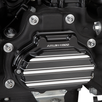1105-0110 - ARLEN NESS Transmission Cover - Black 03-823