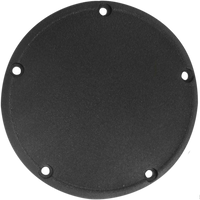 1107-0362 - DRAG SPECIALTIES Derby Cover - Wrinkle Black 33-0054WB
