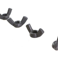 12-0538 - Parkerized 6 Volt Battery Rod Wing Nuts by Motorshop