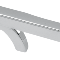 1202-0012 - DRAG SPECIALTIES Upper Belt Guard - '04-22 XL - Chrome 105053