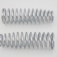 13-0935 - Chrome Upper Spring Fork Springs by V-Twin