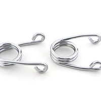 13-0985 - Chrome 2 Hair Seat Spring Set by V-Twin