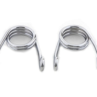 13-0985 - Chrome 2 Hair Seat Spring Set by V-Twin