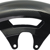 1401-1054 - ARLEN NESS Front Fender - Cafe - 19" - Carbon Fiber - FLT '99-'13 210-011