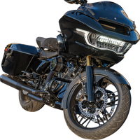 1401-1068 - ARLEN NESS Front Fender - Fat Wrapper - 21" - Carbon Fiber - FLT '24-'25 210-031