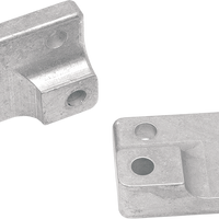 1410-0098 - DRAG SPECIALTIES Fender-To-Fork Adapters - Black 1410-0098