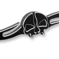 1601-0494 - DRAG SPECIALTIES Split Skull Linkage - Black - '99-'16 Touring 77695