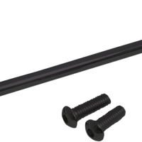 1601-0539 - DRAG SPECIALTIES Shift Linkage - Black - 8-1/4" 63201B