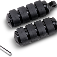 1603-0353 - DRAG SPECIALTIES Soft-Ride Footpeg - Black - Small 361043