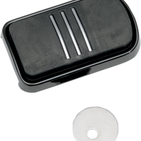 1611-0033 - DRAG SPECIALTIES Sweeper Brake Pedal - Black B35-0221B