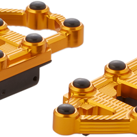 1621-0950 - ARLEN NESS MX Passenger Floorboards - Gold 06-899