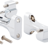 1621-1174 - ARLEN NESS Forged Floorboard Mounts - Passenger - Chrome 410-034