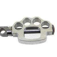 17-0386 - Natural Alloy Knuckle Kick Starter Pedal by V-Twin