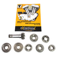 17-0808 - Transmission Gear Set for Sportster by V-Twin