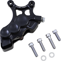 1701-0605 - ARLEN NESS 6-Piston Caliper - Front Left - Black - 14" 02-211