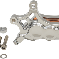 1701-0606 - ARLEN NESS 6-Piston Caliper - Front Right - Chrome - 14" 02-212