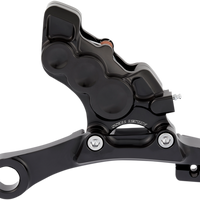 1701-0619 - ARLEN NESS 6-Piston Caliper - Rear - Black - 11.8" 02-303
