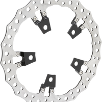 1710-3514 - ARLEN NESS Jagged Left Brake Rotor - Touring - 14" 02-950