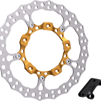1710-3966 - ARLEN NESS Rotor 14" - Front Right - Gold 300-006