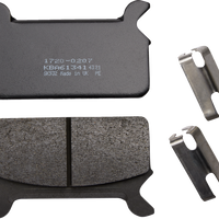 1720-0207 - DRAG SPECIALTIES Organic Brake Pads - Touring FAD201