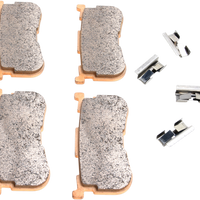 1721-2296 - DRAG SPECIALTIES Sintered Metal Brake Pads - Trike FAD641-4HH