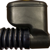 1731-0745 - DRAG SPECIALTIES Master Cylinder - Rear - Black B17-0653B