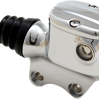 1731-0745 - DRAG SPECIALTIES Master Cylinder - Rear - Black B17-0653B