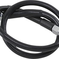 1741-2712 - DRAG SPECIALTIES Universal Brake Line - Black - 23" 823-BLK