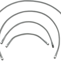 1741-2732 - DRAG SPECIALTIES Universal Brake Line - Black - 56" 856-BLK