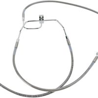 1741-2900 - DRAG SPECIALTIES Brake Line - Front (Lower/Upper) - Stainless Steel 660325