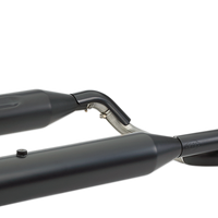 1800-2528 - S&S CYCLE Exhaust System - Black - Black Thruster 550-0700C
