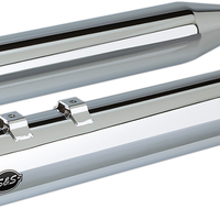1801-1206 - S&S CYCLE Grand National Mufflers - Black 550-0690