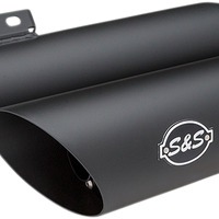 1801-1356 - S&S CYCLE Slash Cut Race Mufflers - Chrome 550-0739