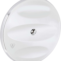 1014-0030 ARLEN NESS Scalloped Stage-1 Cover - Chrome 18-781