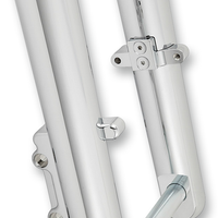 ARLEN NESS Fork Legs - Chrome - Smooth - Dual Disc 40-503