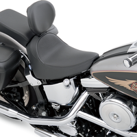 DRAG SPECIALTIES SEATS Solo Seat - Smooth - Driver Backrest - FXST/FLST '84-'99 0802-0618