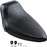 DS-904205 - LE PERA Bare Bones Solo Seat - Smooth - Black - FX/FL '64-'84 LN-002