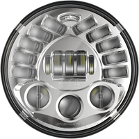 2001-2137 - CUSTOM DYNAMICS Adaptive Headlight with Mount - Chrome PB-7PA-C