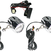 2001-2202 - CUSTOM DYNAMICS LED Fog Light - SS8 - Chrome PB-FOG-SS8-C