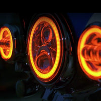2001-2420 - CUSTOM DYNAMICS 4.5" Passing Lamps - Chrome PG-45-C