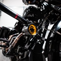 2001-2582 - CUSTOM DYNAMICS Fog Light - Black - Yellow Lens PB-FOG-BCM-YB