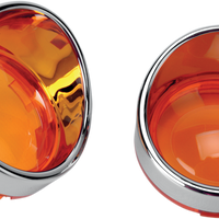 2020-0399 - DRAG SPECIALTIES Visor-Style Bezel/Lenses - Smoke L22-6828M