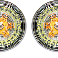 2020-1591 - CUSTOM DYNAMICS Bullet Turn Signal - 1157 - Chrome - Smoke Lens PB-BB-AW-1157CS