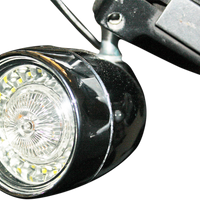 2020-1591 - CUSTOM DYNAMICS Bullet Turn Signal - 1157 - Chrome - Smoke Lens PB-BB-AW-1157CS