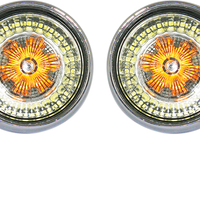 2020-1593 - CUSTOM DYNAMICS Bullet Turn Signal - JAE CVO - Chrome - Smoke Lens PB-BB-AW-JAECS