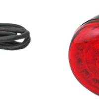 2020-1737 - CUSTOM DYNAMICS ProBEAM? Universal Turn Signals - Gloss Black/Red PB-UNV-RTS-R-B