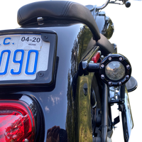2020-1936 - CUSTOM DYNAMICS Bullet Turn Signal 1156 - Black - Smoke Lens PB-BR-RR 56-BS