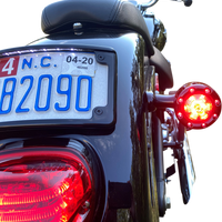 2020-1936 - CUSTOM DYNAMICS Bullet Turn Signal 1156 - Black - Smoke Lens PB-BR-RR 56-BS