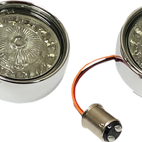 2020-1982 - CUSTOM DYNAMICS Turn Signal Insert - Red/Smoke PBBB-RR-1157CS